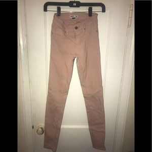 Nude skinny jeans very stretchy